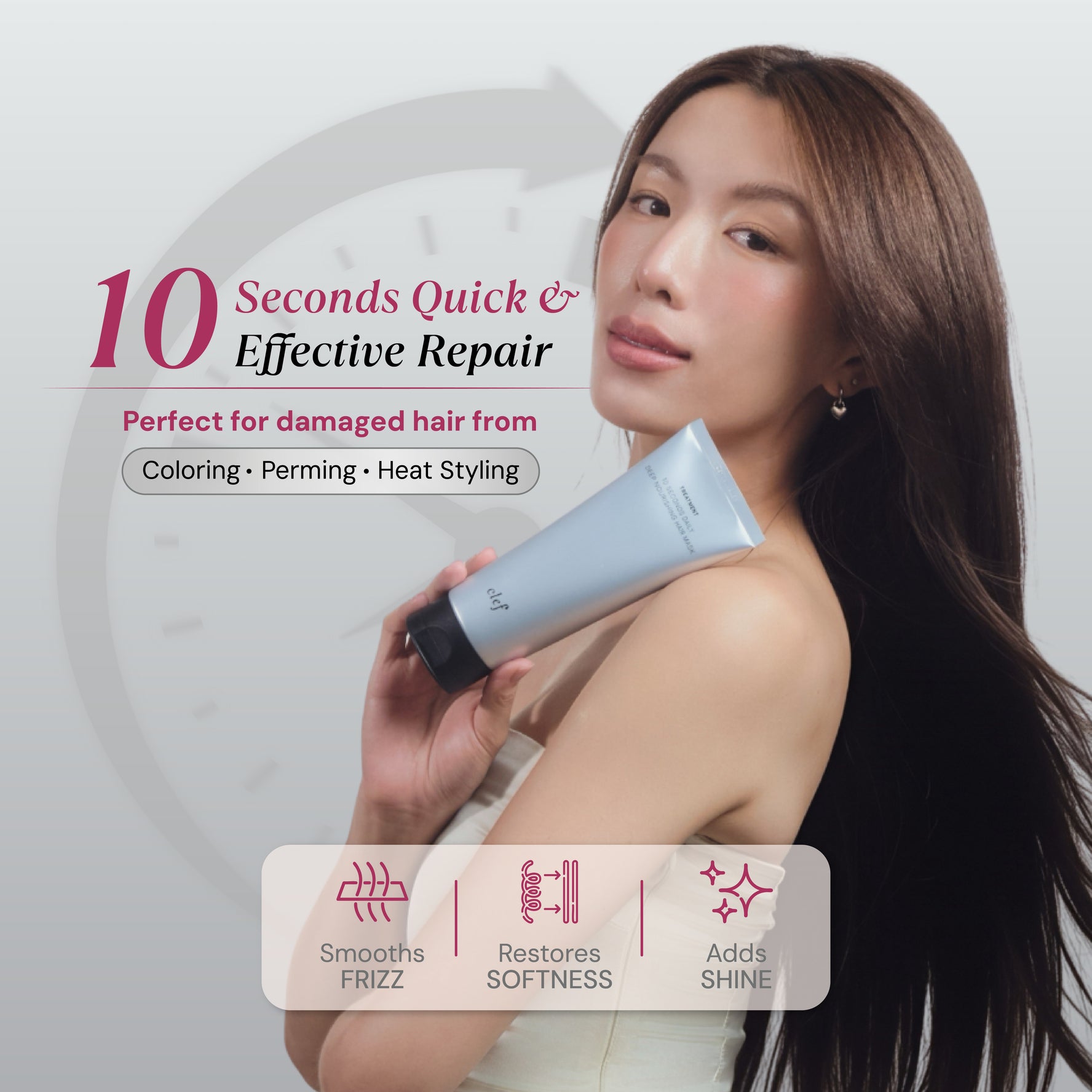 [COMING SOON] Treatment 10-Second Daily Deep Nourishing Hair Mask 200ml