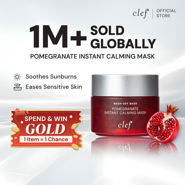 CLEF Pomegranate Instant Calming Mask