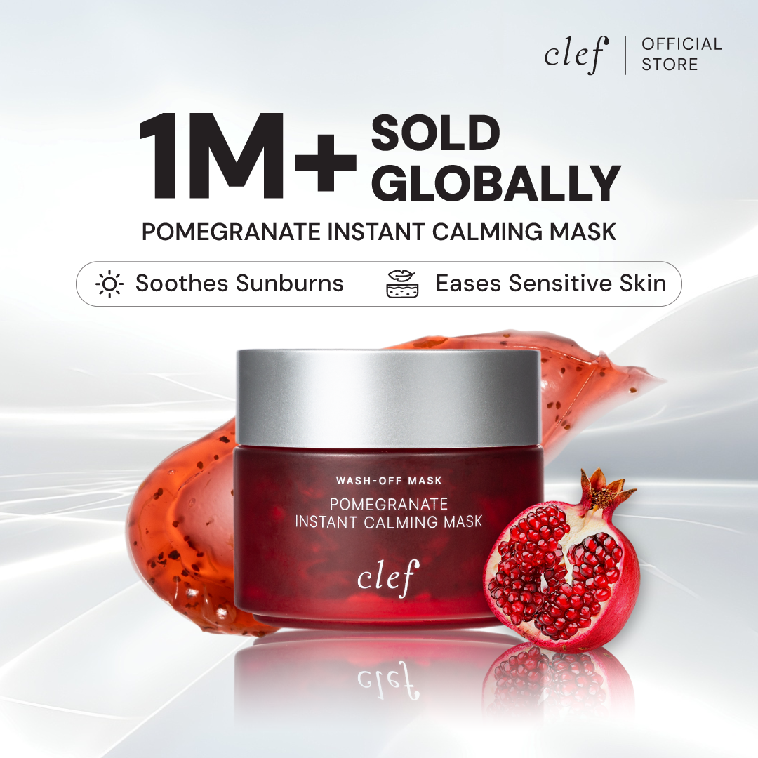 CLEF Pomegranate Instant Calming Mask