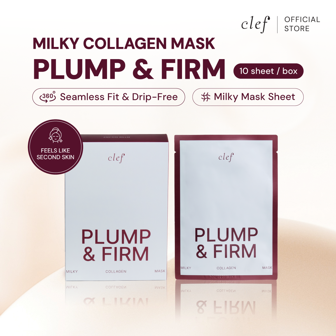 CLEF Plump & Firm Milky Collagen Mask
