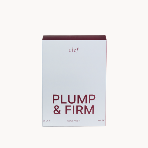 [QUENNIE] CLEF Plump & Firm Milky Collagen Mask