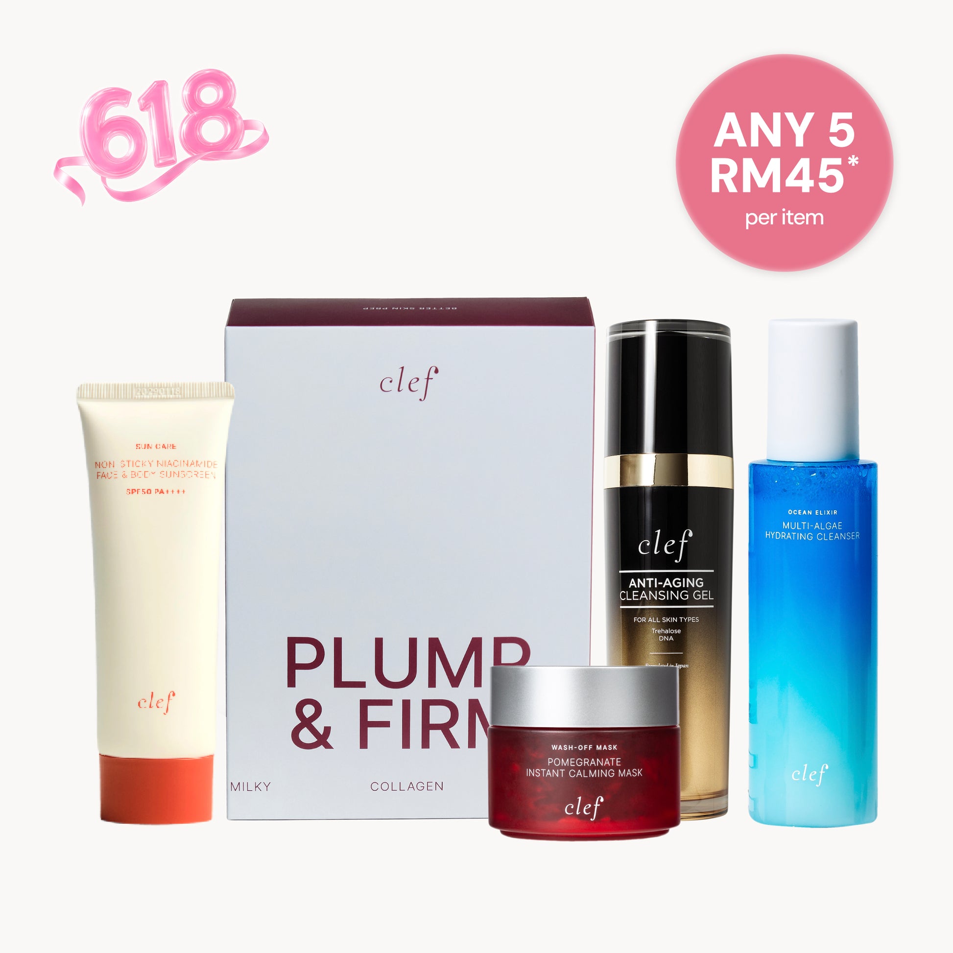 Mix & Match Any 5 Skincare