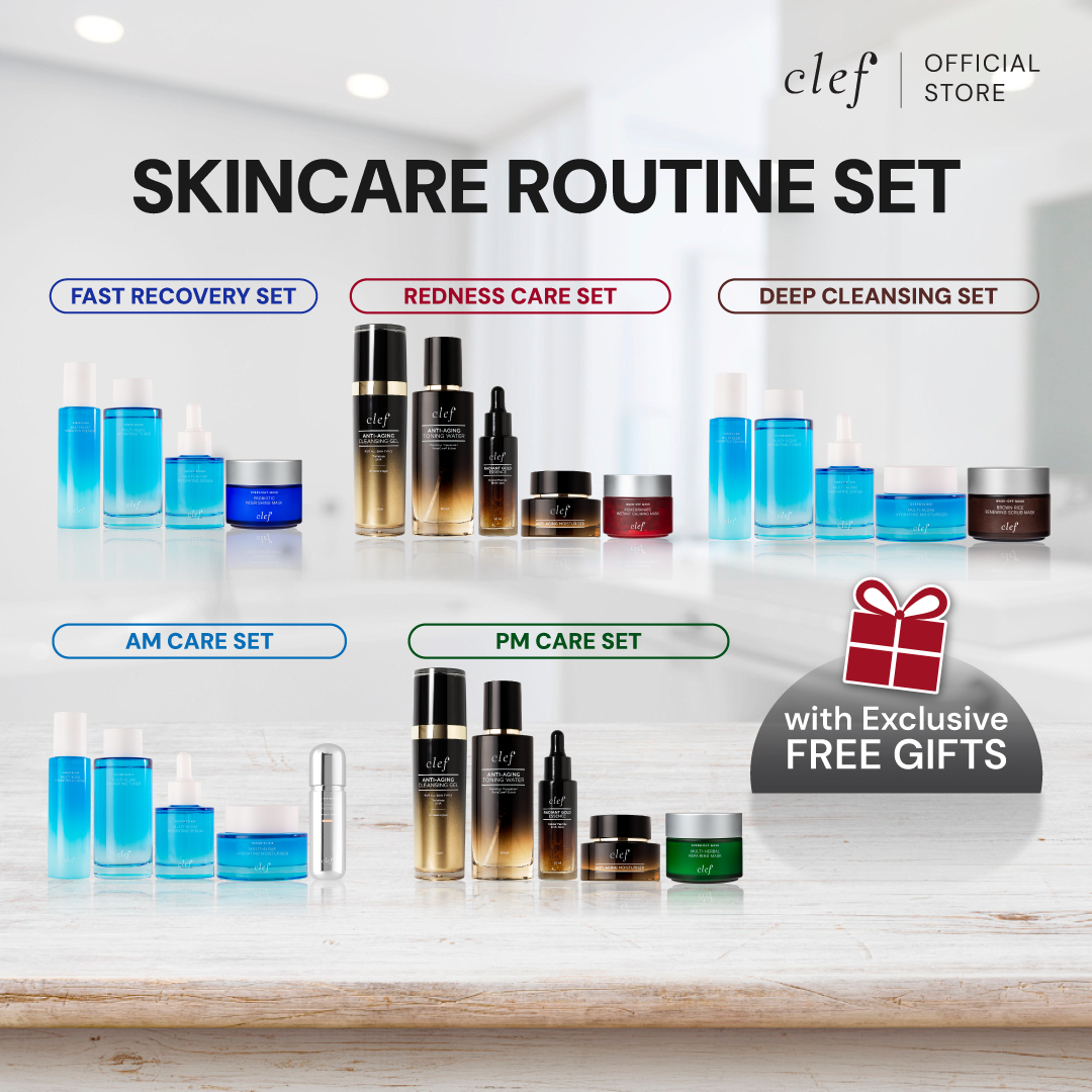 CLEF Skincare Solution Set