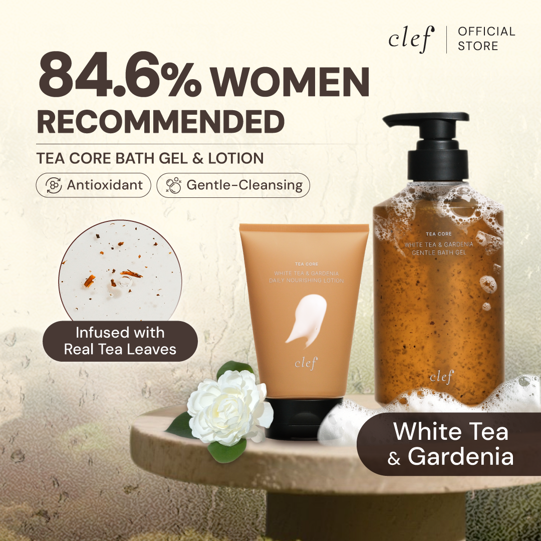 [READY STOCK] CLEF Tea Core White Tea & Gardenia