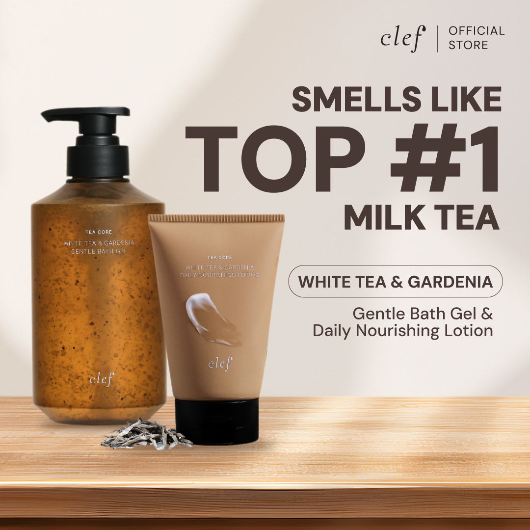 [READY STOCK] CLEF Tea Core White Tea & Gardenia