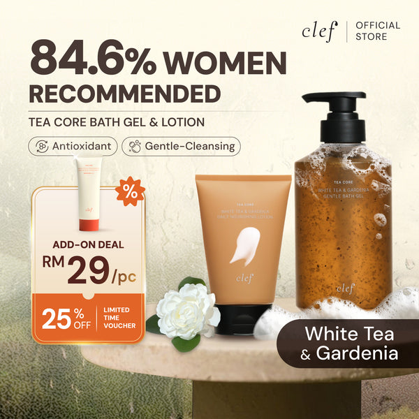 CLEF Tea Core White Tea & Gardenia