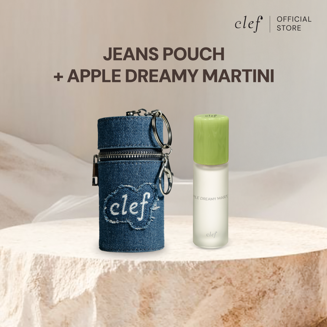 CLEF Jeans Pouch + Mini Perfume