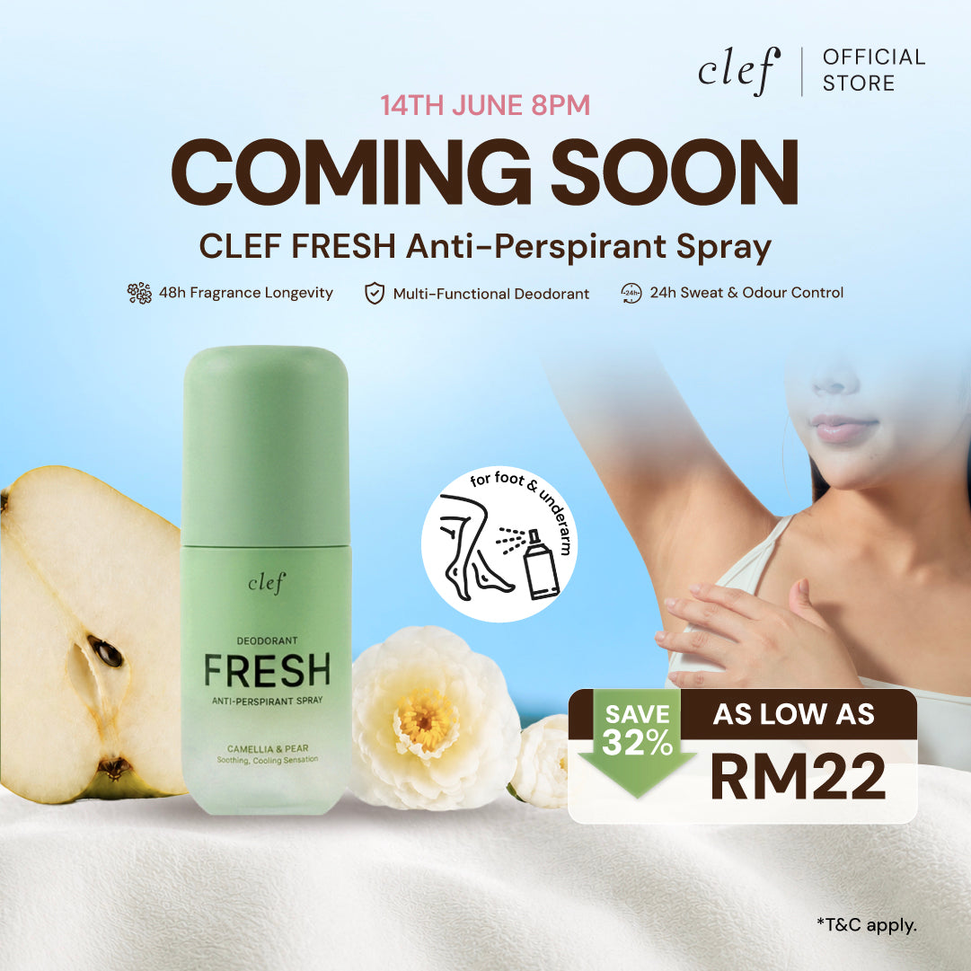 [COMING SOON Buy 3 Free 2] All in One Deodorant & Perfume Mist for underarms & feet