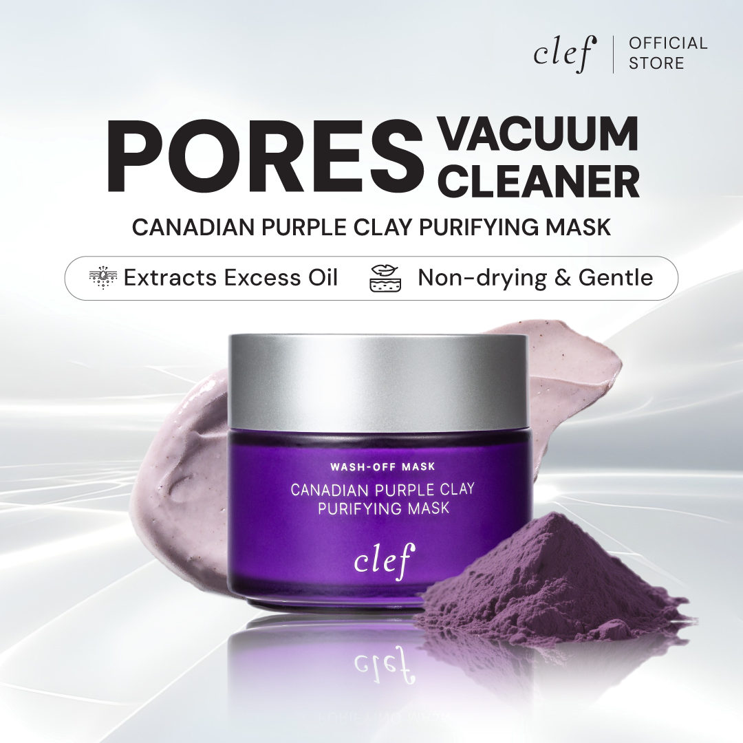 CLEF Canadian Purple Clay Purifying Mask