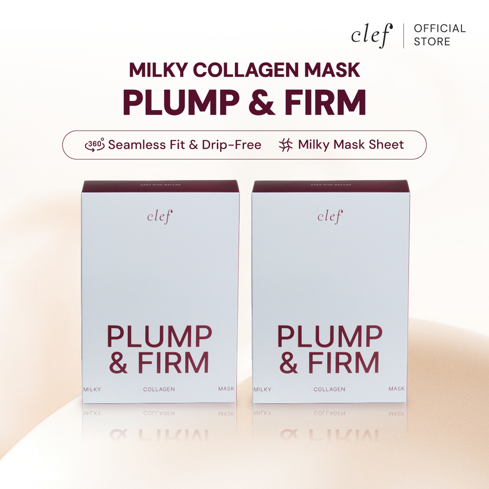 [YIFEI] CLEF Plump & Firm Milky Collagen Mask