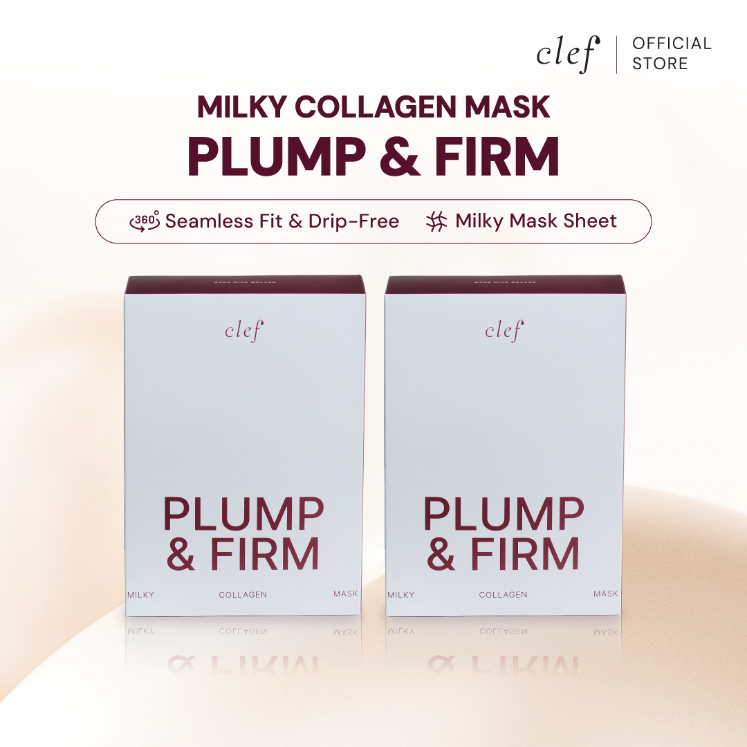 [COMING SOON] CLEF Plump & Firm Milky Collagen Mask