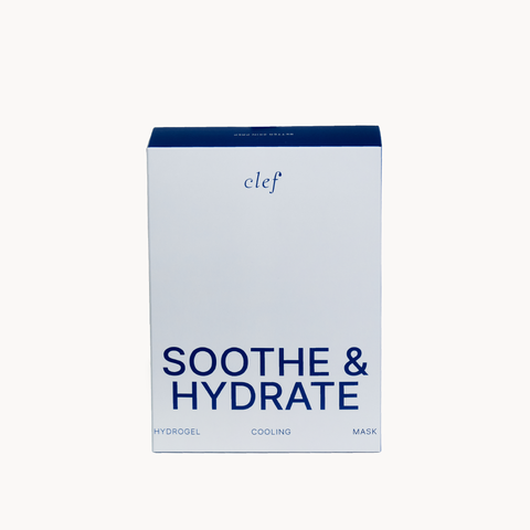 [QUENNIE] CLEF Soothe & Hydrate Hydrogel Cooling Mask