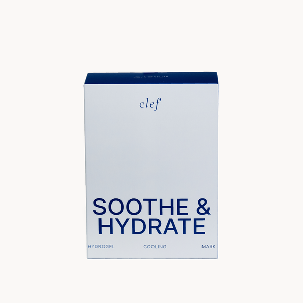 CLEF Soothe & Hydrate Hydrogel Cooling Mask