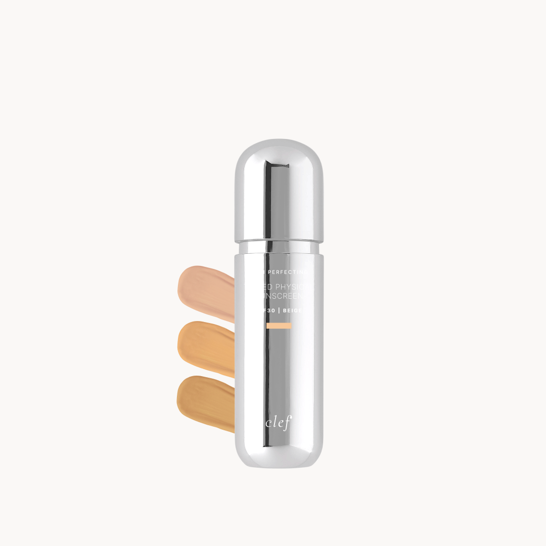 [NICOLE] CLEF Skin Perfecting Tinted Physical Sunscreen (50ml)