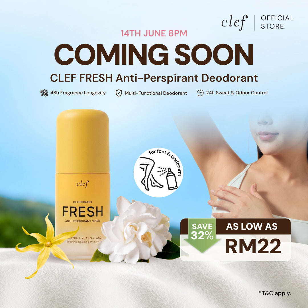 [COMING SOON Buy 3 Free 2] All in One Deodorant & Perfume Mist for underarms & feet