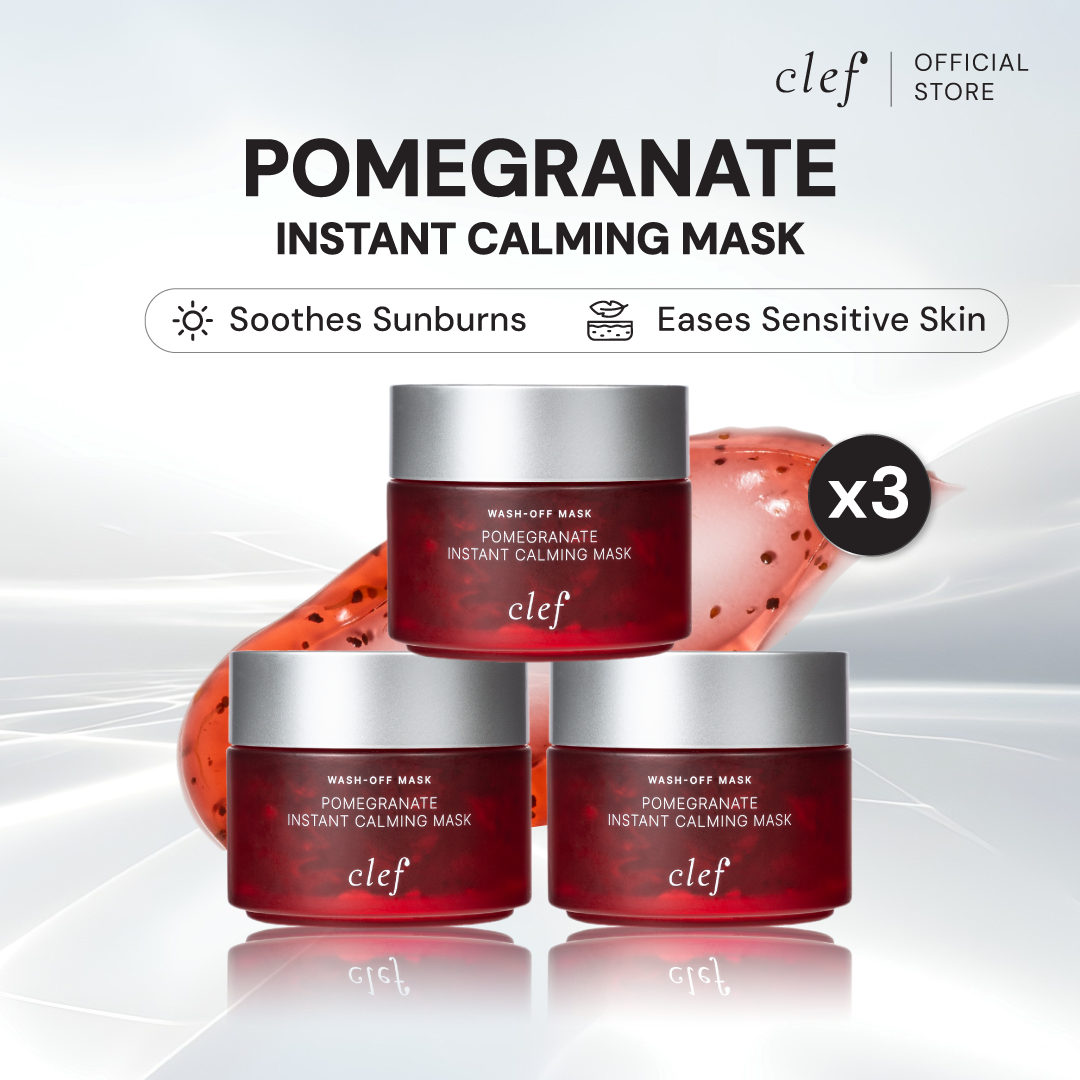 CLEF Pomegranate Instant Calming Mask