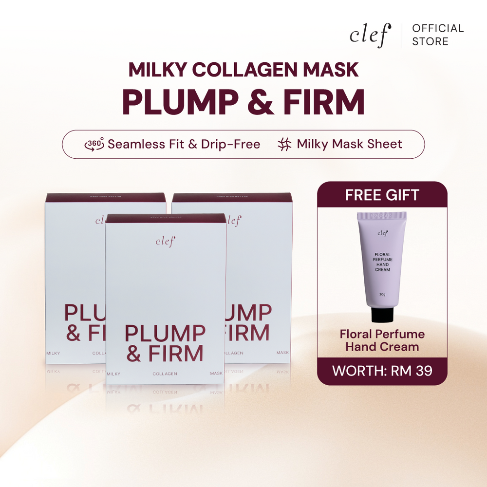 [YIFEI] CLEF Plump & Firm Milky Collagen Mask