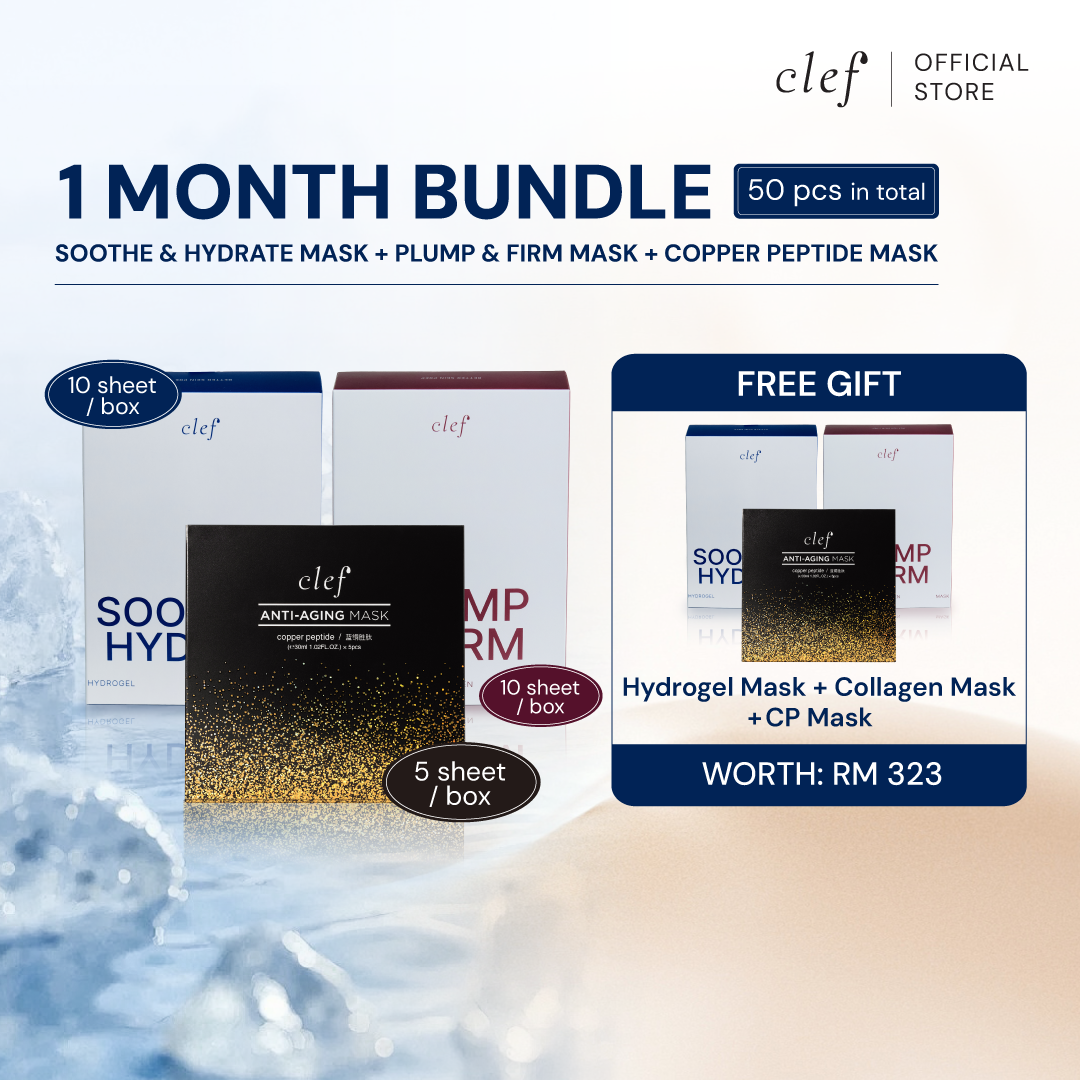 [B1F1] CLEF Sheet Mask Bundle