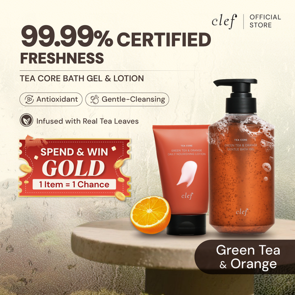 CLEF Tea Core Green Tea & Orange