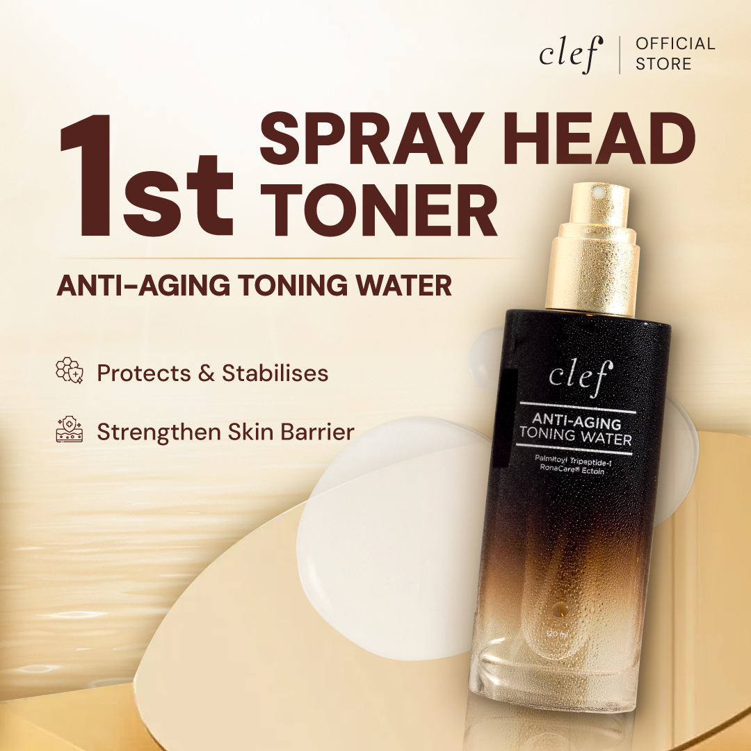 CLEF Anti-Aging Toning Water