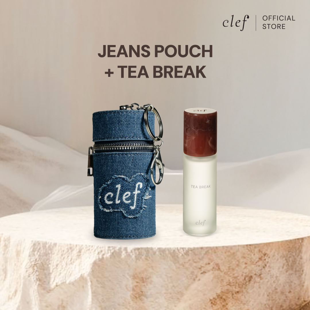 CLEF Jeans Pouch + Mini Perfume
