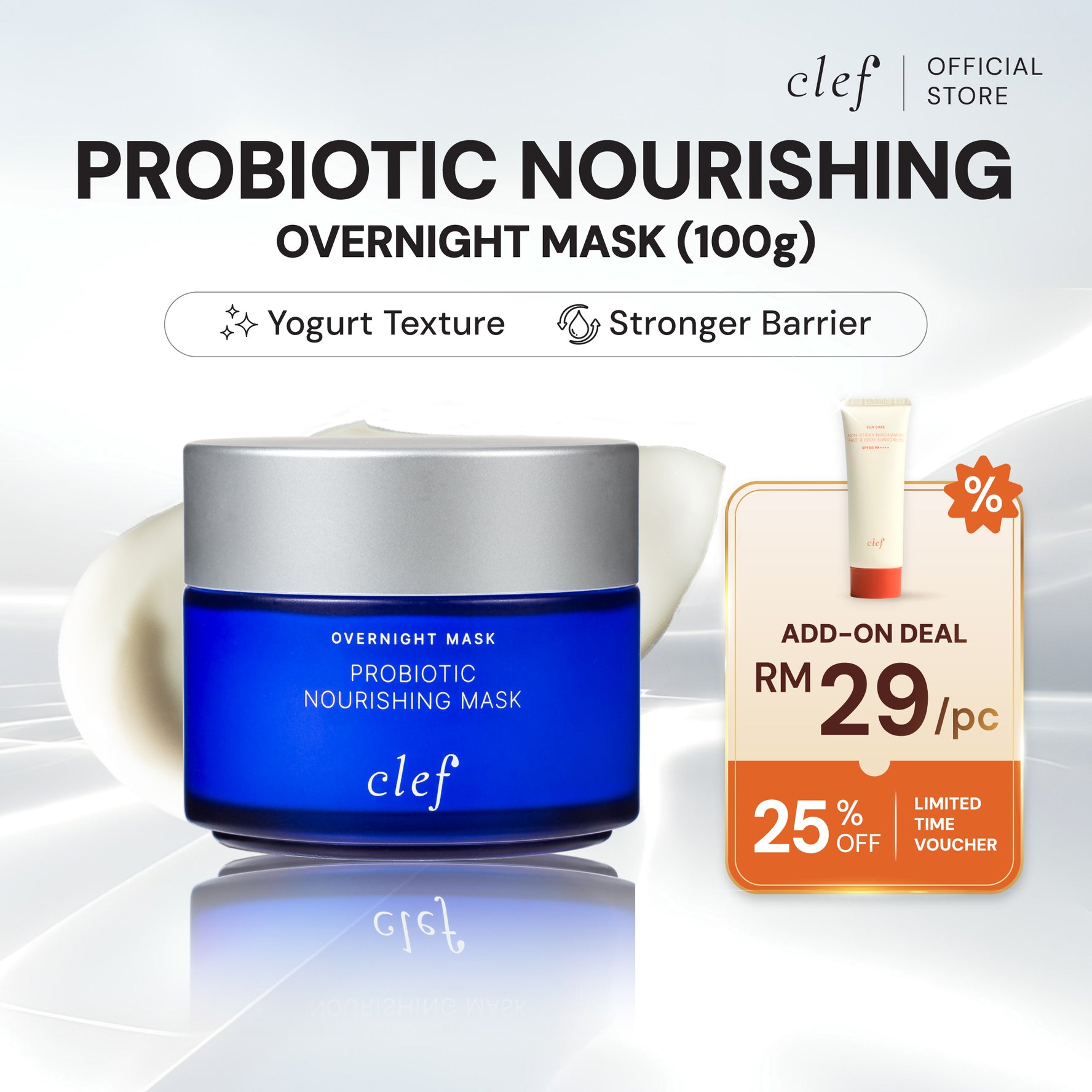 CLEF Probiotic Nourishing Mask