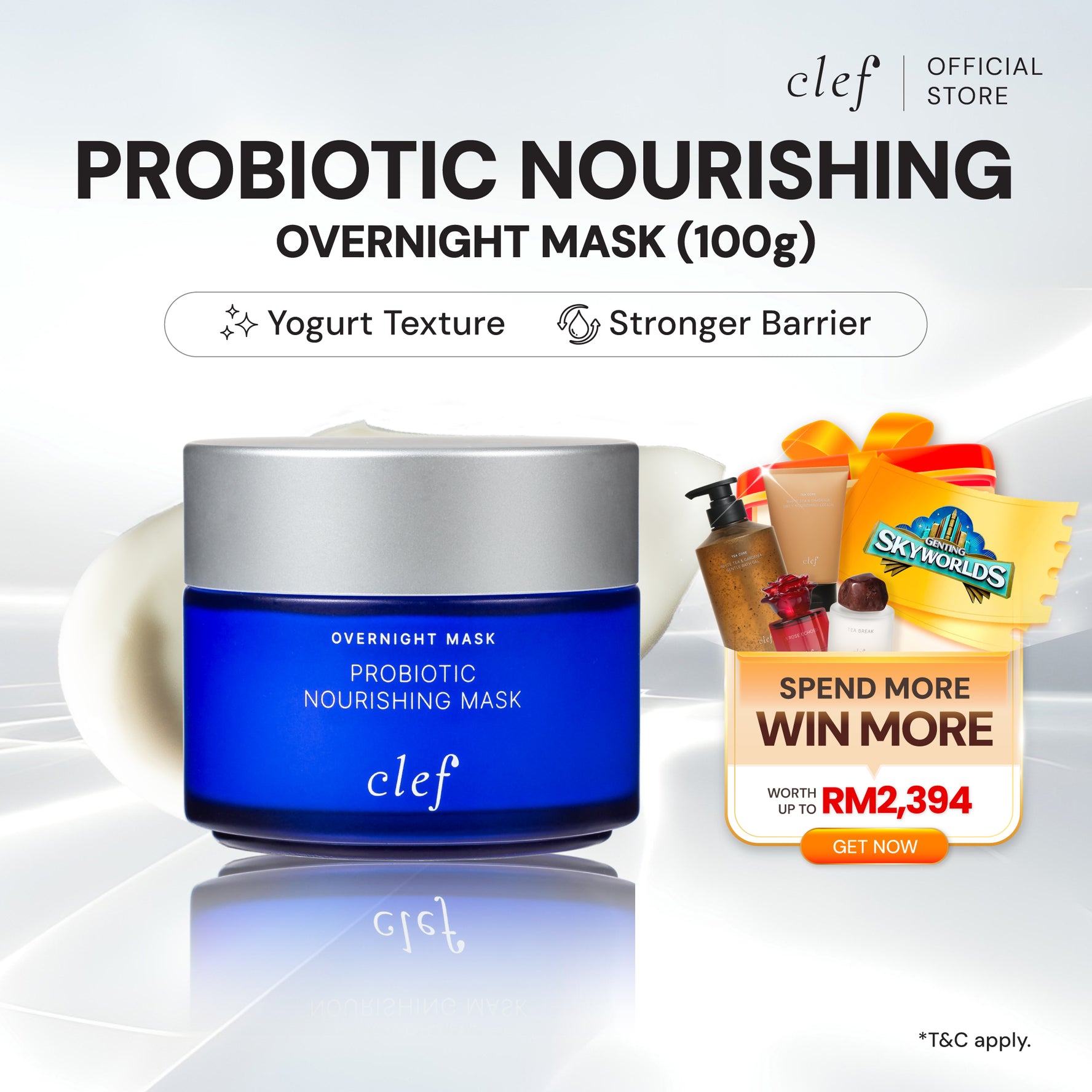 CLEF Probiotic Nourishing Mask