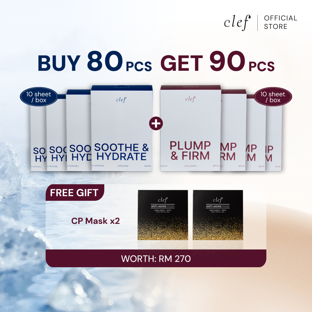 [B1F1] CLEF Sheet Mask Bundle