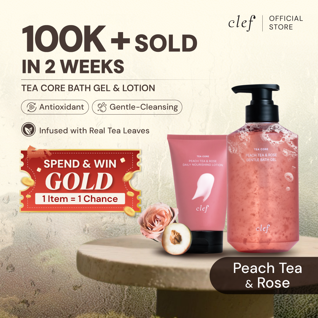 CLEF Tea Core Peach Tea & Rose