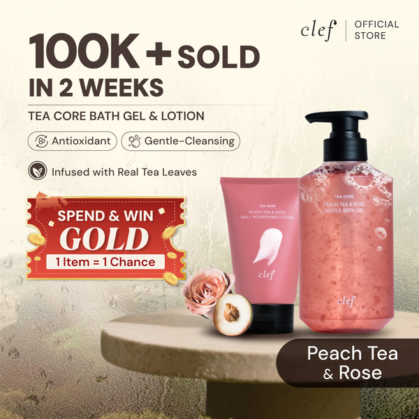 CLEF Tea Core Peach Tea & Rose