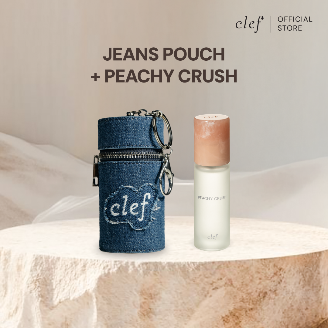 CLEF Jeans Pouch + Mini Perfume