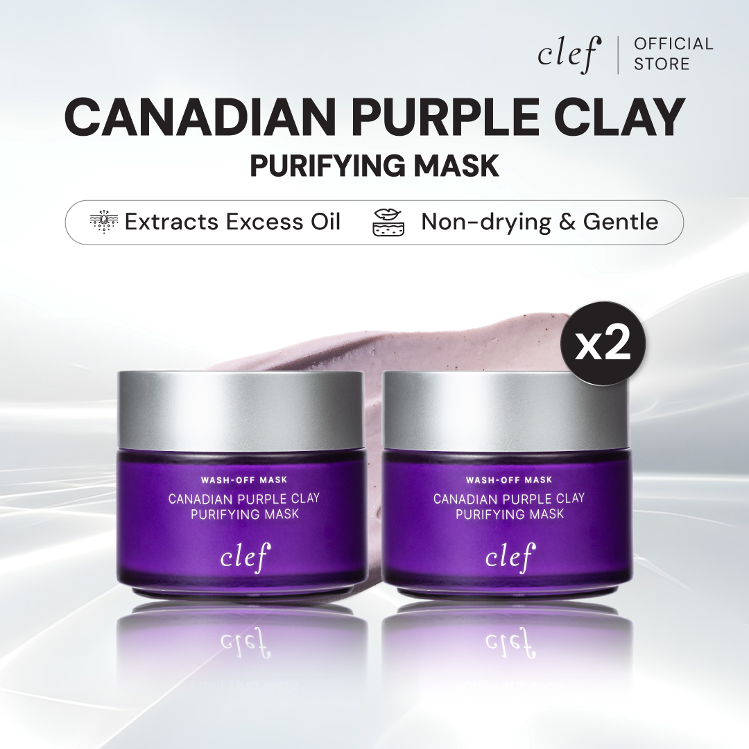 CLEF Canadian Purple Clay Purifying Mask