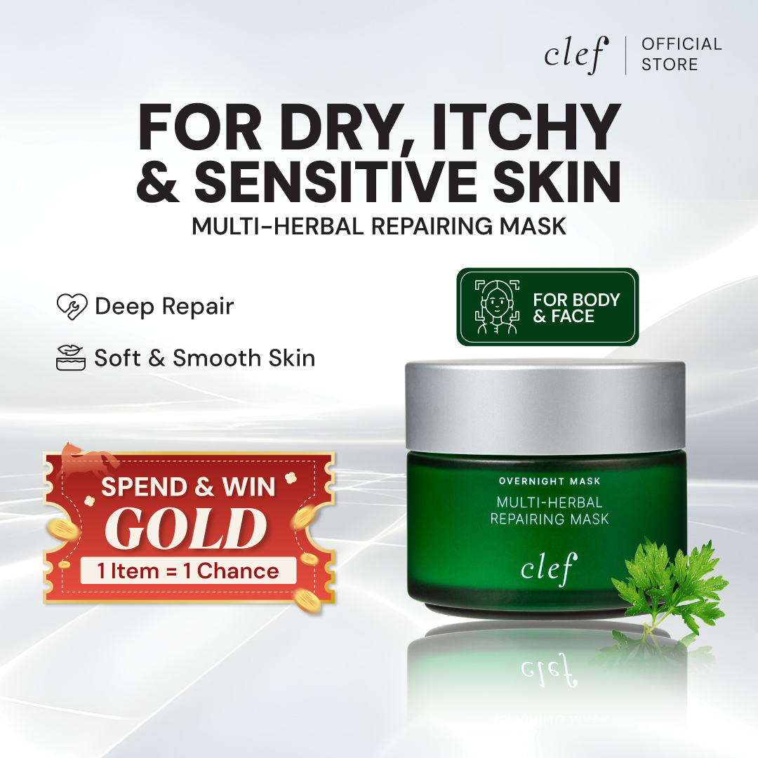 CLEF Multi-Herbal Repairing Mask