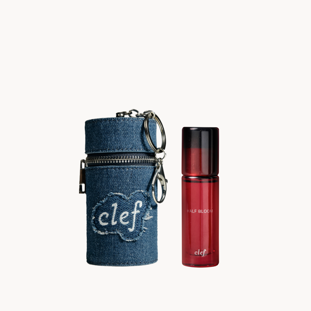 Jeans Pouch + Rose Collection 10ml