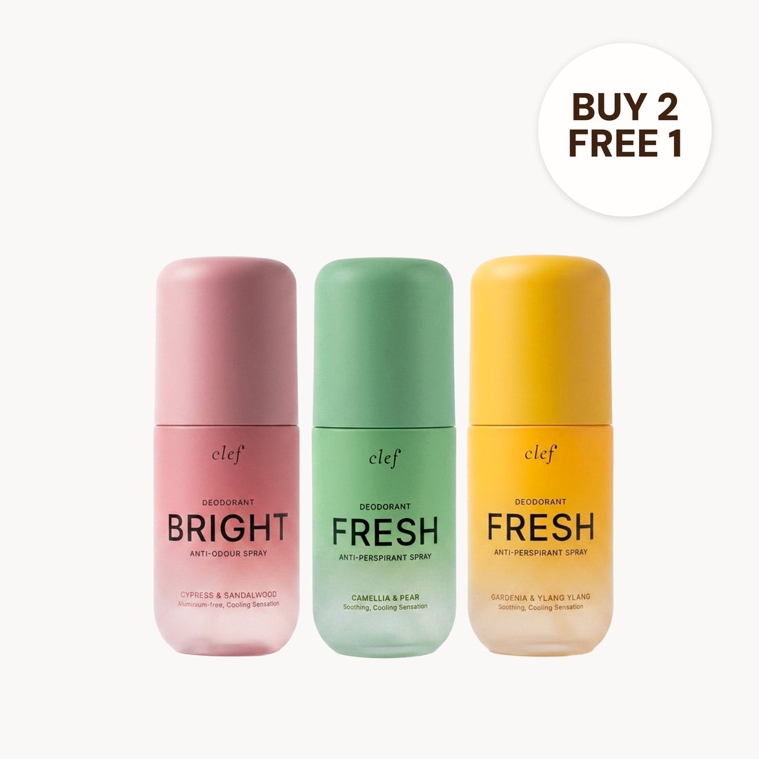 [QUENNIE] FRESH Camellia & Pear Anti-Perspirant Spray