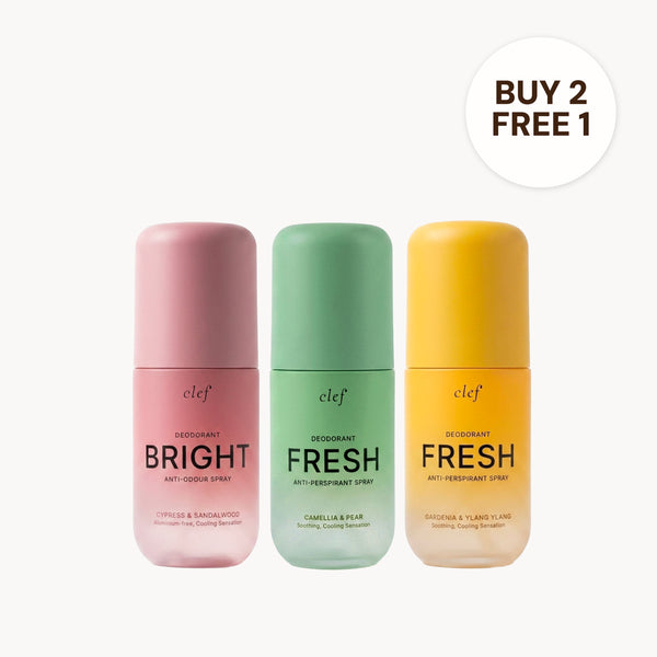 [Buy 2 Free 1] All in One Deodorant & Perfume Mist for underarms & feet