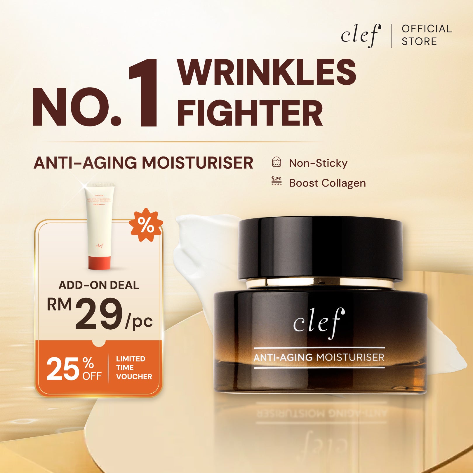 CLEF Anti-Aging Moisturiser