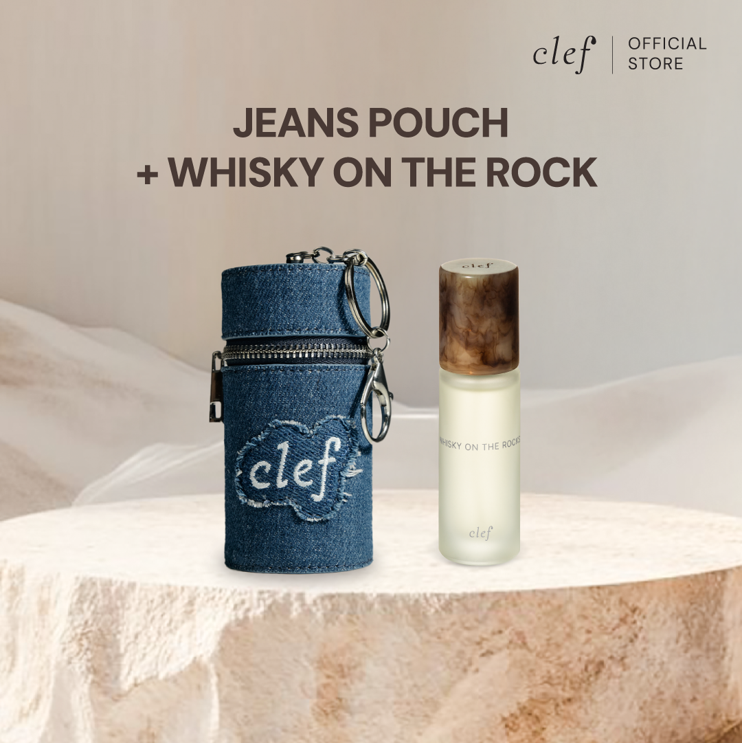 CLEF Jeans Pouch + Mini Perfume