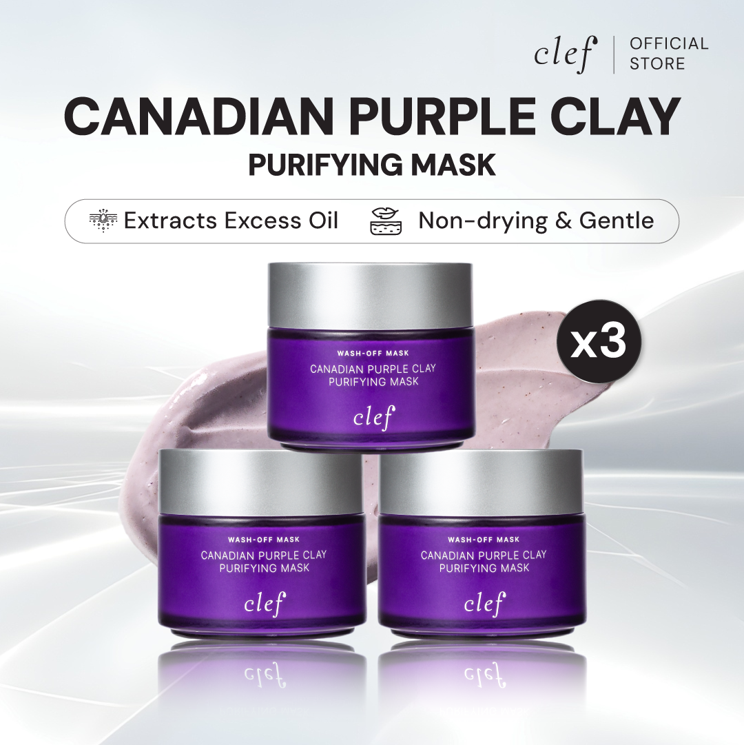 CLEF Canadian Purple Clay Purifying Mask