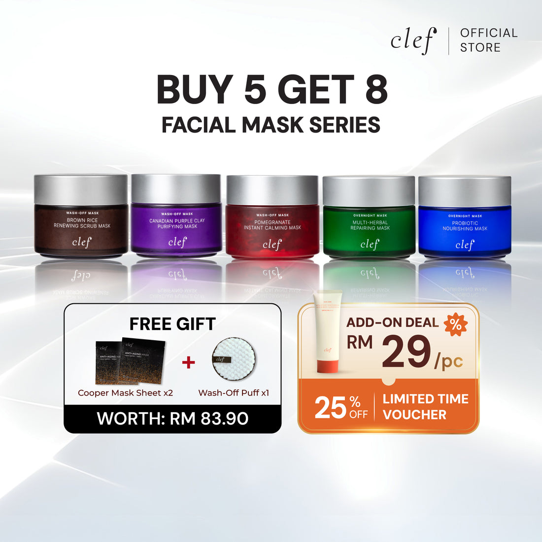 CLEF Probiotic Nourishing Mask