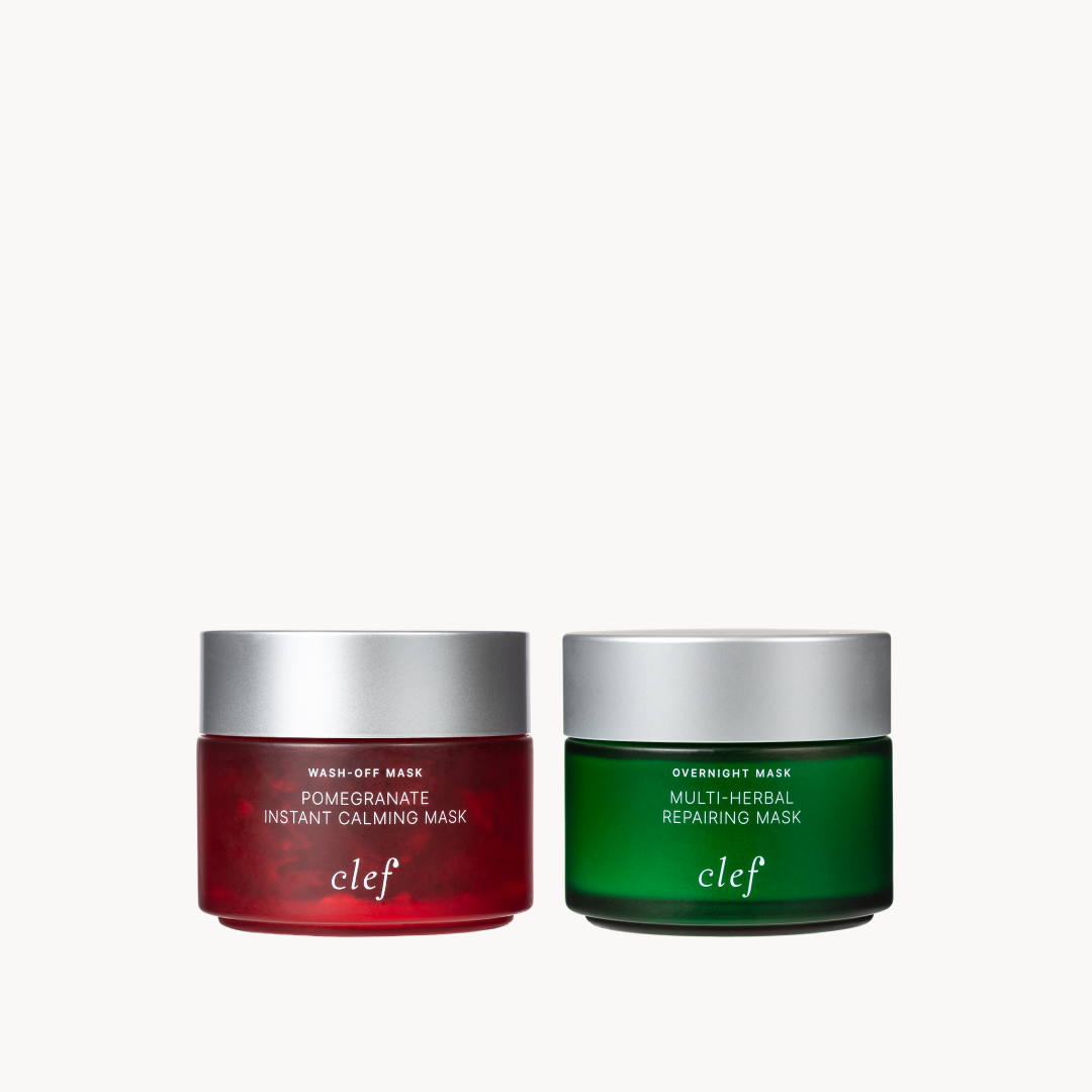 CLEF Wash-Off Masks Duo Set