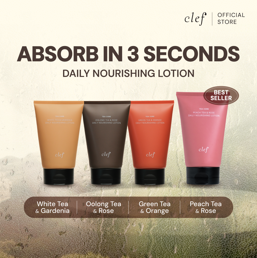 [READY STOCK] CLEF Tea Core Gentle Lotion Collection