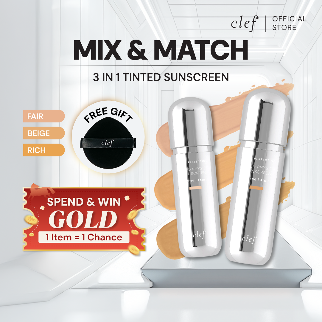 [LOWEST DEAL] MIX & MATCH ANY 2 Skin Perfecting Tinted Physical Sunscreen