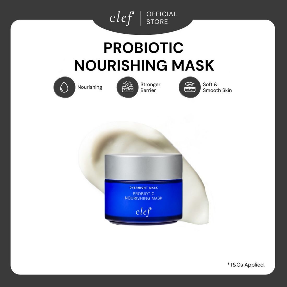 *PRE-ORDER* CLEF Probiotic Nourishing Mask