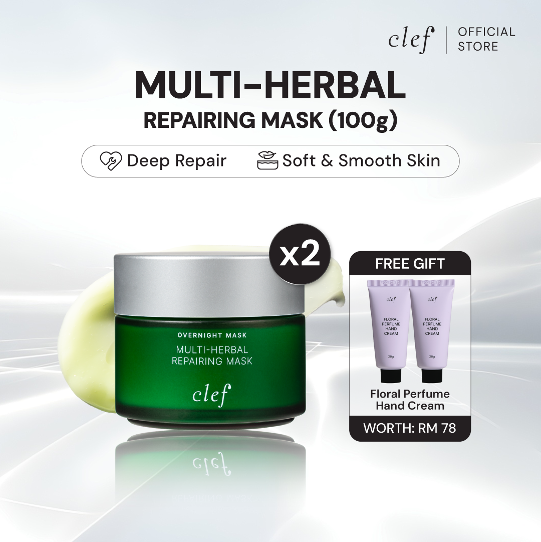 [READY STOCK] CLEF Multi-Herbal Repairing Mask