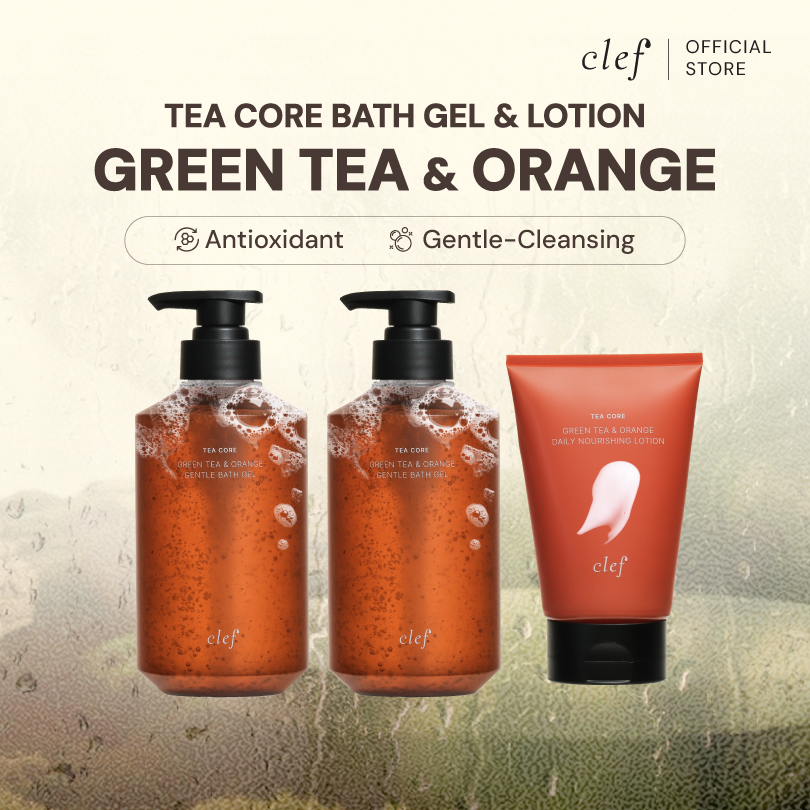 CLEF Tea Core Green Tea & Orange