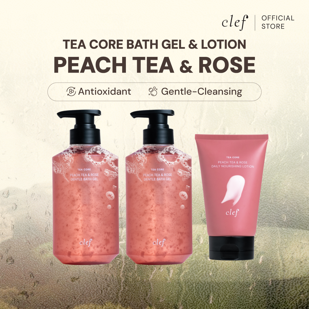CLEF Tea Core Peach Tea & Rose