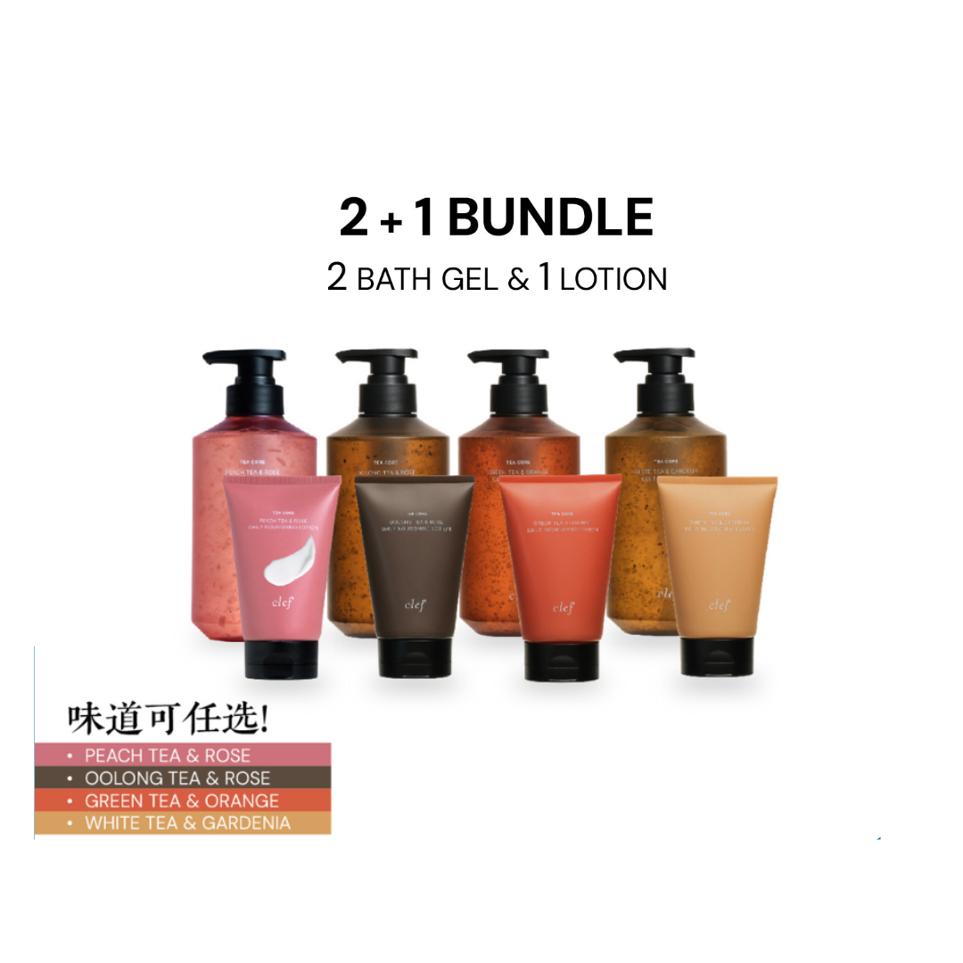 [JENIFFER] 2 BATH GEL + 1 LOTION