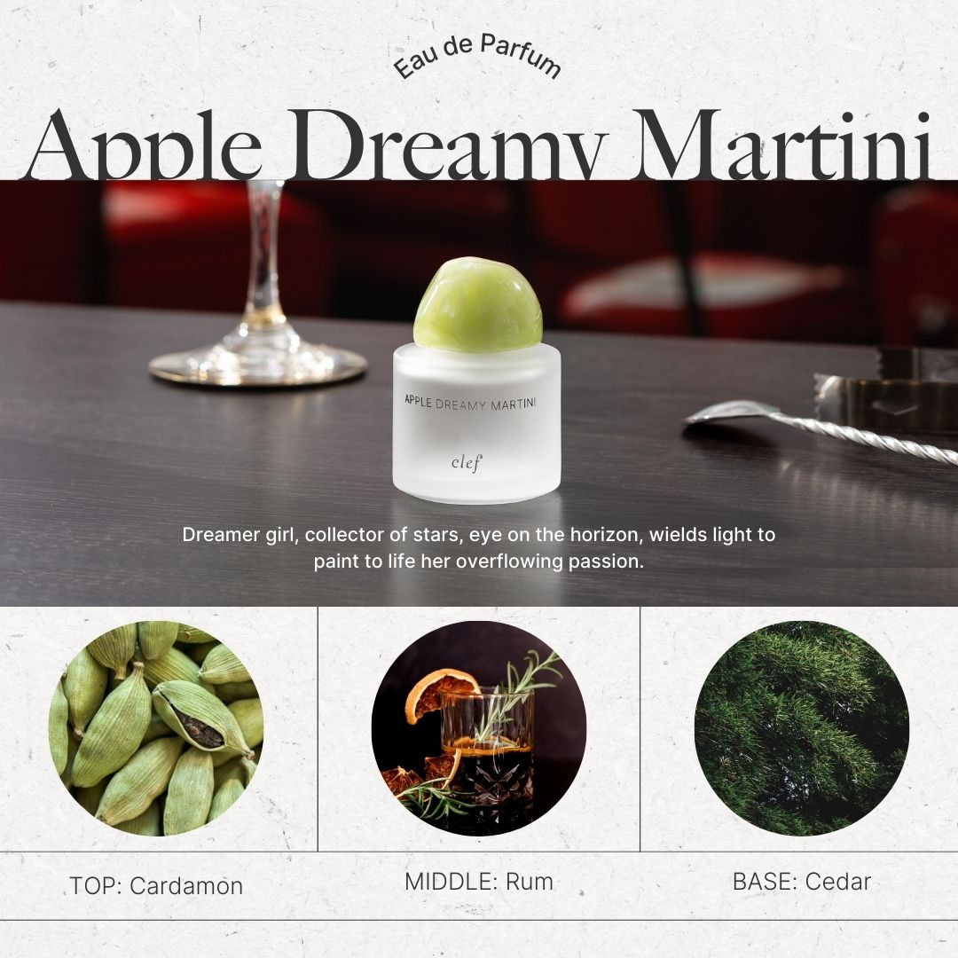 [QUENNIE]  CLEF Apple Dreamy Martini