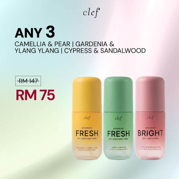 [BUNDLE] Any 3 Deodorant